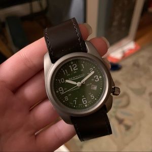Men’s bertucci NWT leather watch